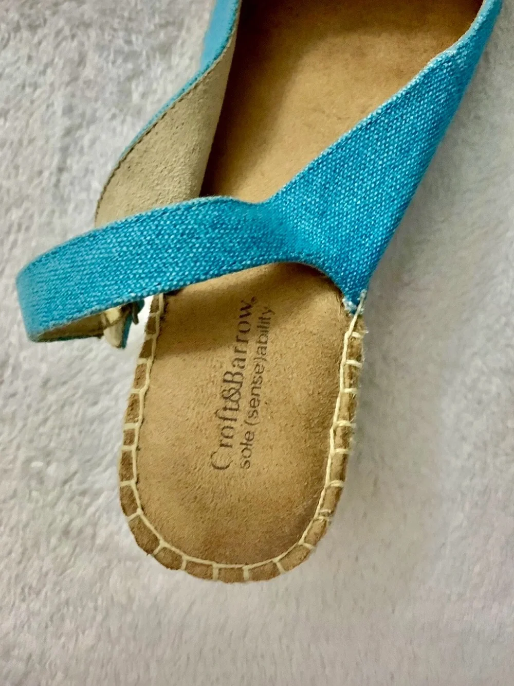 croft & barrow espadrille wedge